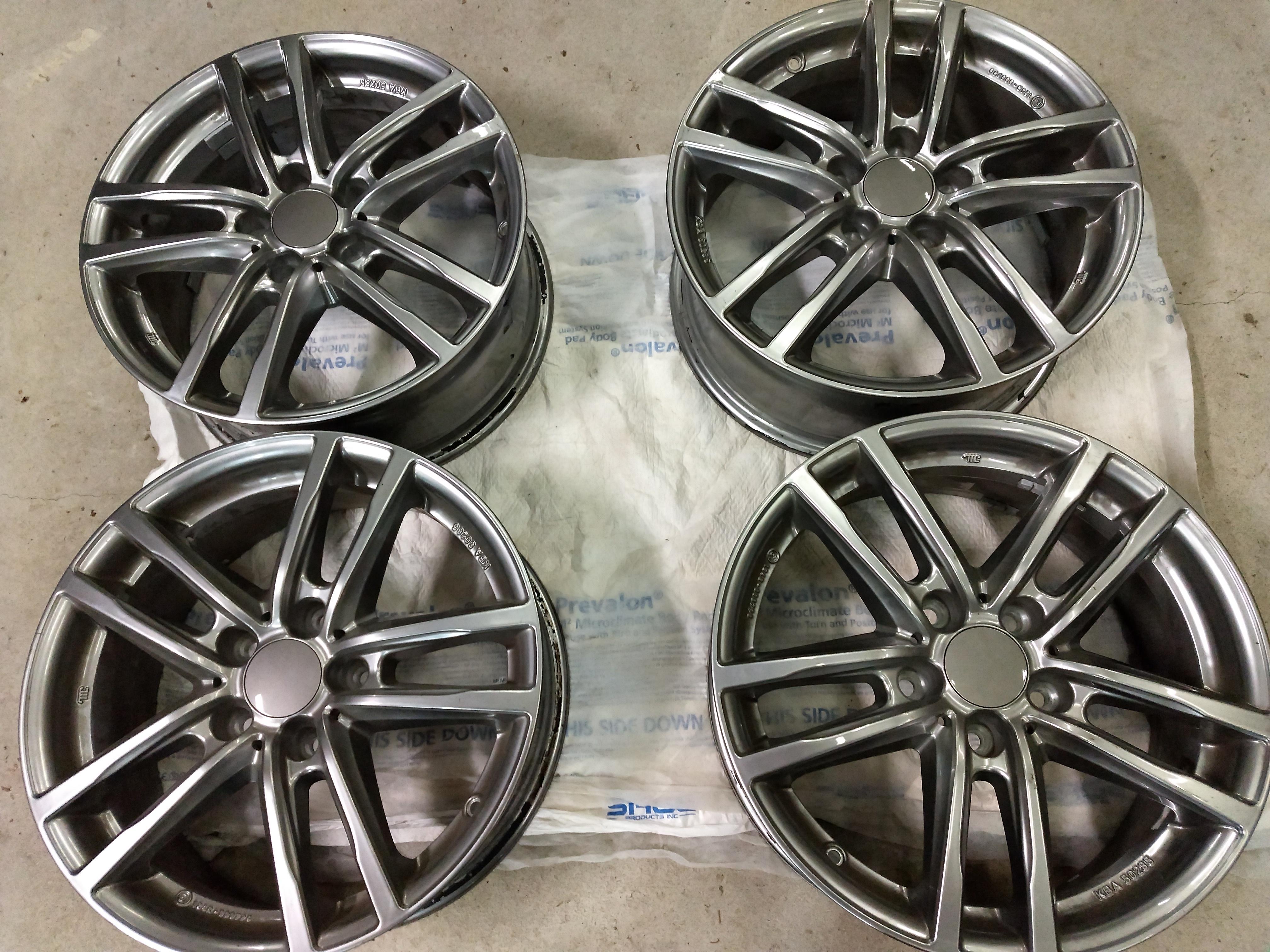 (4) Rial X10 metallic grey. 17in, 5x120 wheels - Parts For Sale - WI ...